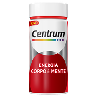 Suplemento Alimentar Centrum Energia Corpo & Mente Frasco 60 Cápsulas