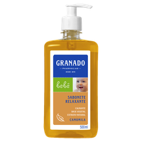 Sabonete Líquido Relaxante Camomila Granado Bebê Frasco 500ml