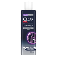 Shampoo Antiqueda Clear Men Derma Solutions Frasco 300ml