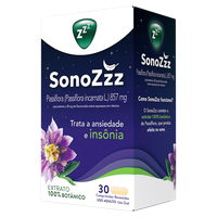 Passiflora 857mg SonoZzz Caixa 30 Comprimidos Revestidos