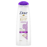 Shampoo Dove Texturas Reais Crespos Frasco 355ml