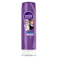 Condicionador Infantil Frozen Seda Juntinhos Brilho Encantado Frasco 300ml