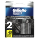 Carga de Aparelho para Barbear Gillette Mach3 Carbono 2 Unidades