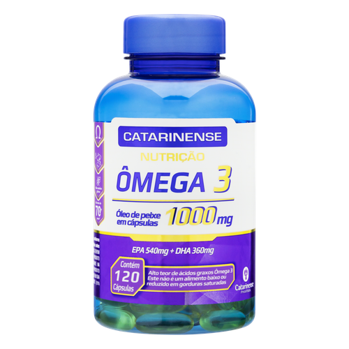 Ômega 3 Catarinense 1000mg 120 cápsulas