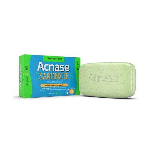 Sabonete Antiacne Acnase Clean Esfoliante 80g