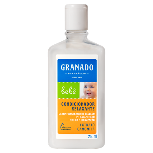 Condicionador Relaxante Camomila Granado Bebê Frasco 250ml