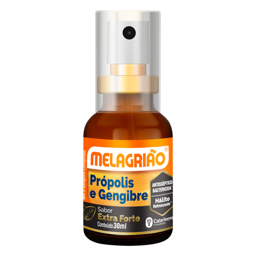 Melagrião Spray Própolis e Gengibre Sabor Extra Forte 30ml