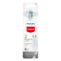 Refil Escova Dental Elétrica Branqueadora Colgate + Philips 2 Unidades