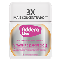 Addera Max Mantecorp Farmasa Frasco 26g 30 Comprimidos Revestidos