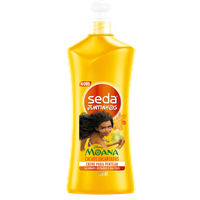 Creme para Pentear Infantil Moana Seda Juntinhos Cachos Encantados Frasco 300ml