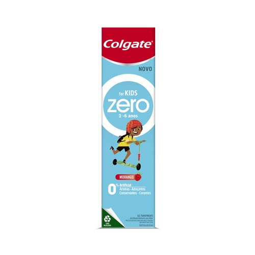 COLGATE GEL DENTAL ZERO KIDS MORANGO 70 G x 1