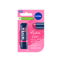 Hidratante Labial Rosa Pink Nivea Hidra Color Blister 4,8g