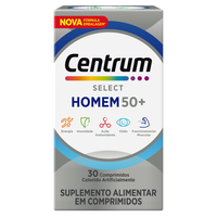 Suplemento Alimentar Centrum Select Homem 50+ Caixa 30 Comprimidos