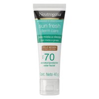 Protetor Solar Facial Pele Negra FPS 70 Neutrogena Sun Fresh Derm Care Bisnaga 40g