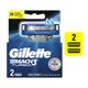 Gillette Mach 3 Refil Barbear Masculino Turbo 2 unidades