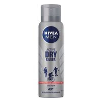 Desodorante Antitranspirante Nivea Men Silver Protect Antibacteriano Aerosol 150ml