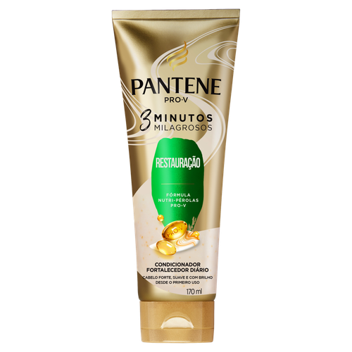 Condicionador Pantene 3 Minutos Milagrosos Restauração Bisnaga 170ml