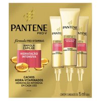 Kit Ampola Pantene Cachos Hidra Vitaminados Cachos Hidra Vitaminados 15ml