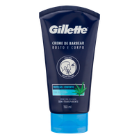 Creme de Barbear Corpo e Rosto Gillette Bisnaga 150ml