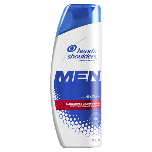 Shampoo Anticaspa Head & Shoulders Men Frasco 200ml