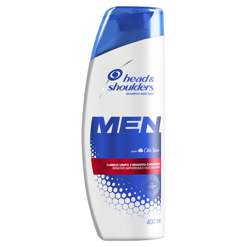 Shampoo Anticaspa Head & Shoulders Men Frasco 400ml