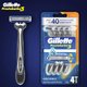 Aparelho de Barbear Gillette Prestobarba3 4 unidades