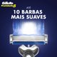 Aparelho de Barbear Gillette Prestobarba3 4 unidades