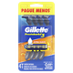 Aparelho de Barbear Gillette Prestobarba3 4 unidades