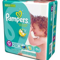 Fralda Pampers Total Confort G 20 unidades