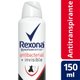 Desodorante Antitranspirante Rexona Women Antibacterial + Invisible Aerosol 150ml