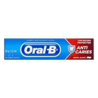 Creme Dental Oral B 1.2.3 Anticáries Menta Suave 70g