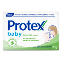 Sabonete Barra Suave Protex Baby Caixa 85g