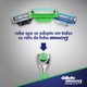 Carga para Aparelho de Barbear Gillette Mach3 Sensitive 4 unidades