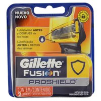 Carga Para Aparelho de Barbear Gillette Fusion Proshield 2 unidades