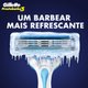 Aparelho de Barbear Descartável Gillette Prestobarba 3 Cool 2 unidades