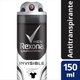 Desodorante Antitranspirante Rexona Men Invisible Aerosol 998ml