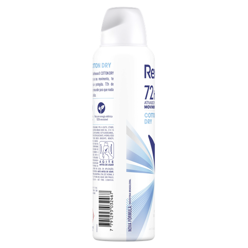 Desodorante do Catalogo Rexona Women Cotton Dry Aerosol 999ml