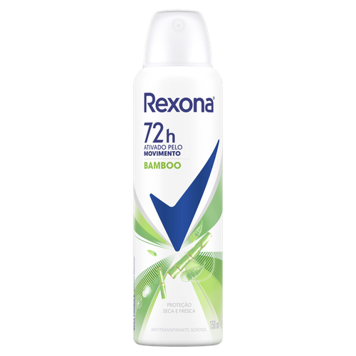 Desodorante Antitranspirante Rexona Women Bamboo & Aloe Vera Aerosol 150ml