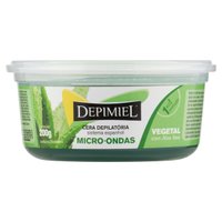 Cera Depilatória Vegetal Depimiel Para Microondas 200g