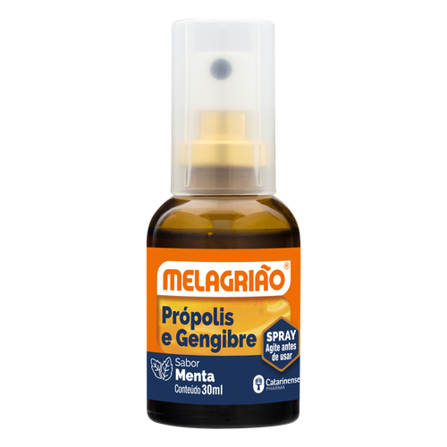 Melagrião Spray Própolis e Gengibre Sabor Menta 30ml