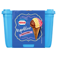 Sorvete Napolitano Tradicional Nestlé Pote 1,5l