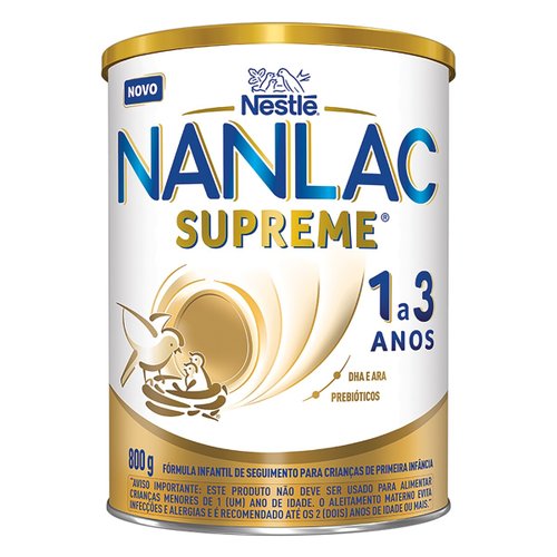 Fórmula Infantil Nanlac Supreme Lata 800g