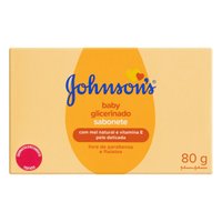 Sabonete Em Barra Johnson's Baby Glicerinado 80g