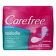 Absorvente Carefree Protetor Diario Brisa Com Perfume Sem Abas 15 unidades