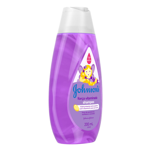 Shampoo Johson's Baby Força Vitaminada 200ml