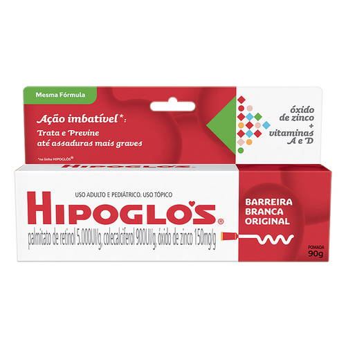 Pomada Preventiva de Assaduras Original Hipoglós Caixa 90g