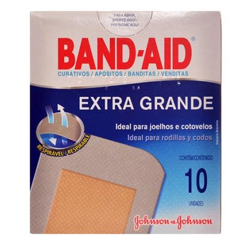 Band Aid Extra Grande Ideal Para Joelhos e Cotovelos