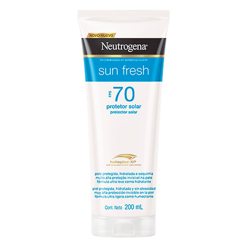 Protetor Solar Neutrogena Sun Fresh Fps70 200ml