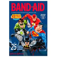 Band-Aid Decorados Liga Da Justiça 25 unidades