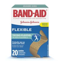 Band Aid Flexible Proteção Que Se Move Com Voce  20 unidades